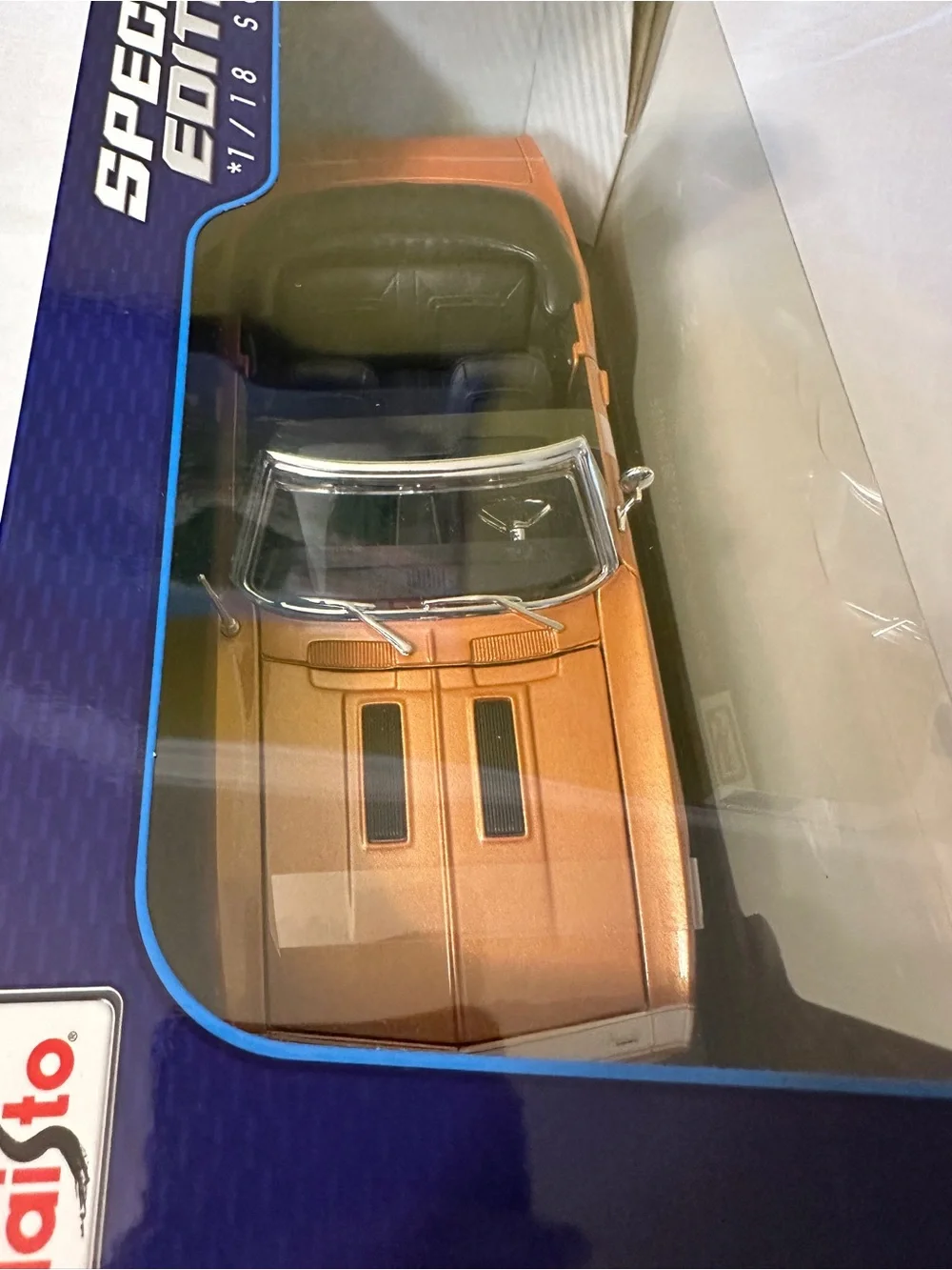 🚗1967 Chevrolet Camaro SS396 Convertible - Orange